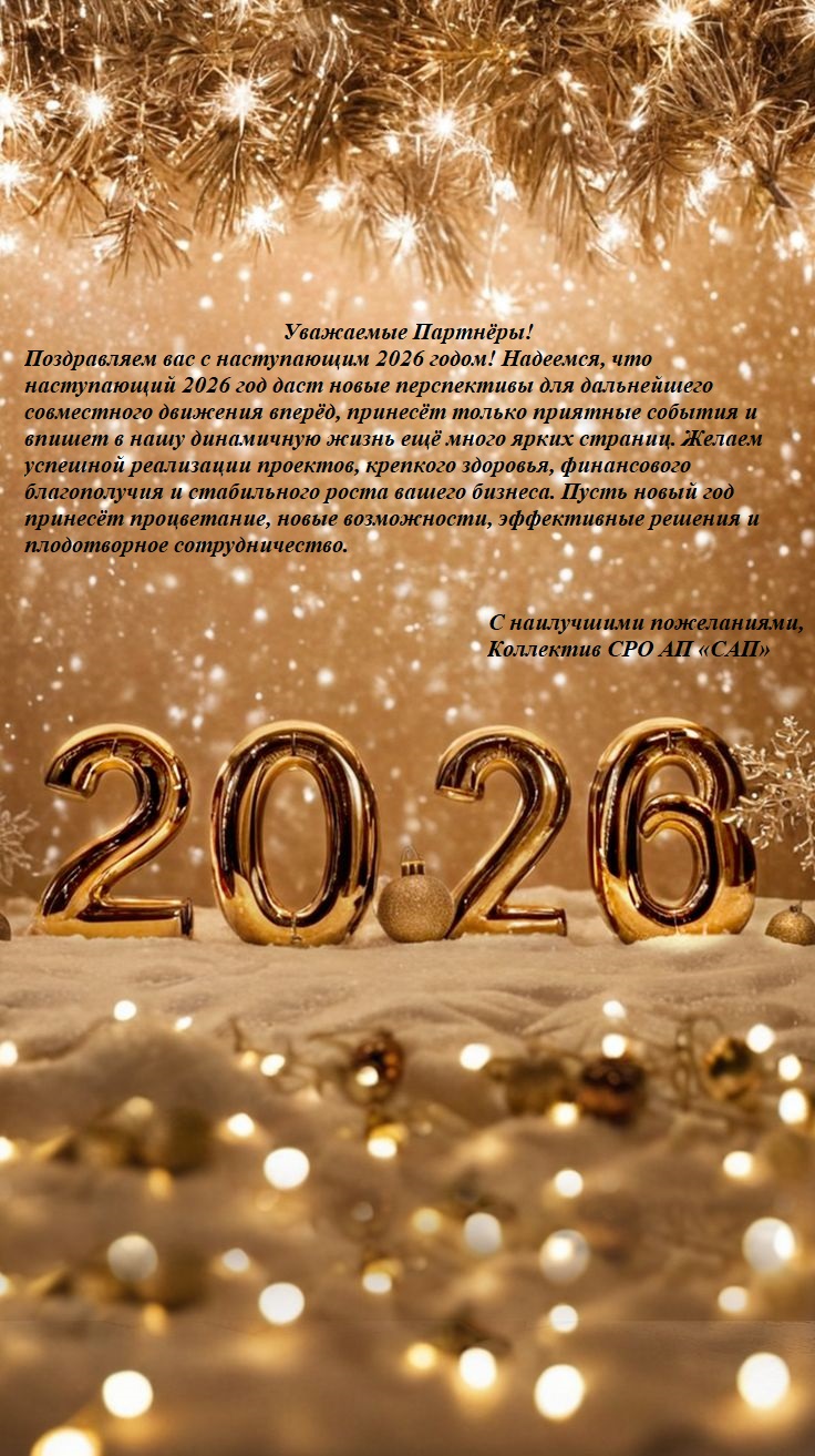 Поздравление СРО с наступающим Новым годом!